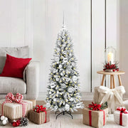 Albero di Natale artificiale con 150 LED Bianco 120 cm 3396026
