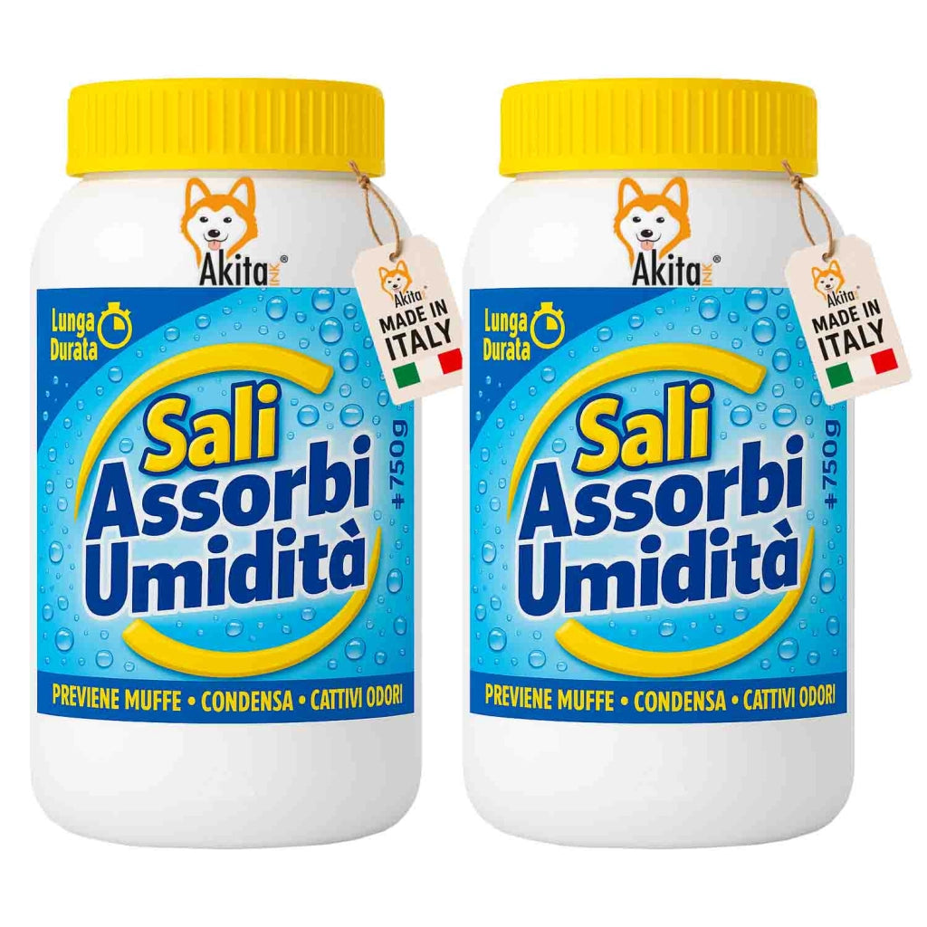 Akitaink 2 Sali Assorbiumidita 750g Antimuffa