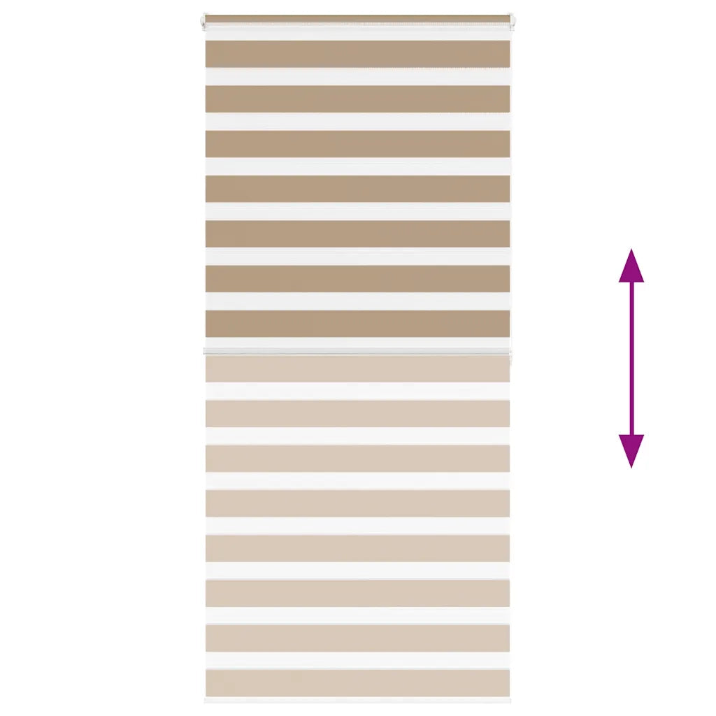 Tenda a rullo | Tenda avvolgibile Zebra Larghezza Tessuto 100,9 cm Poliestere