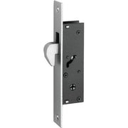 SERRATURA MONTANTE INFILARE 304K ISEO  B.Q NICH F.MM 16 C/SPILLO GANCIO E.MM 20