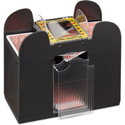 Trade Shop - Mixer Automatico Di Carte Fino A 6 Mazzi Da Poker A Batteria Solo Carte Standard -