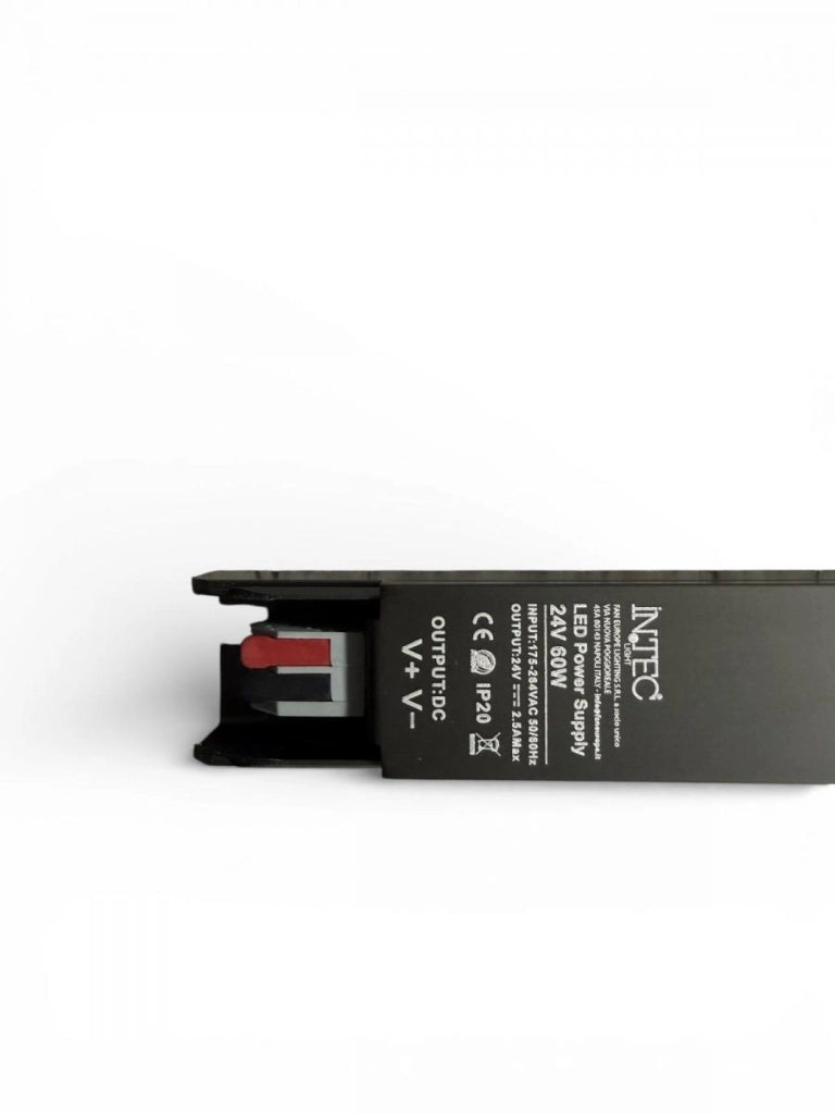 Alimentatore Trasfotrmatore Driver Strisce Led Slim 24v 60w 2.5a
