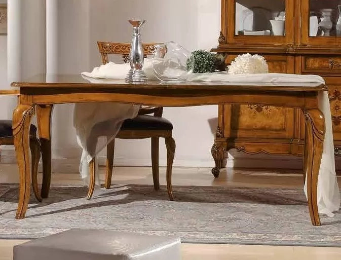 Sedia bassano in legno e pelle nera mod.\"impero\" - Mobili 2G