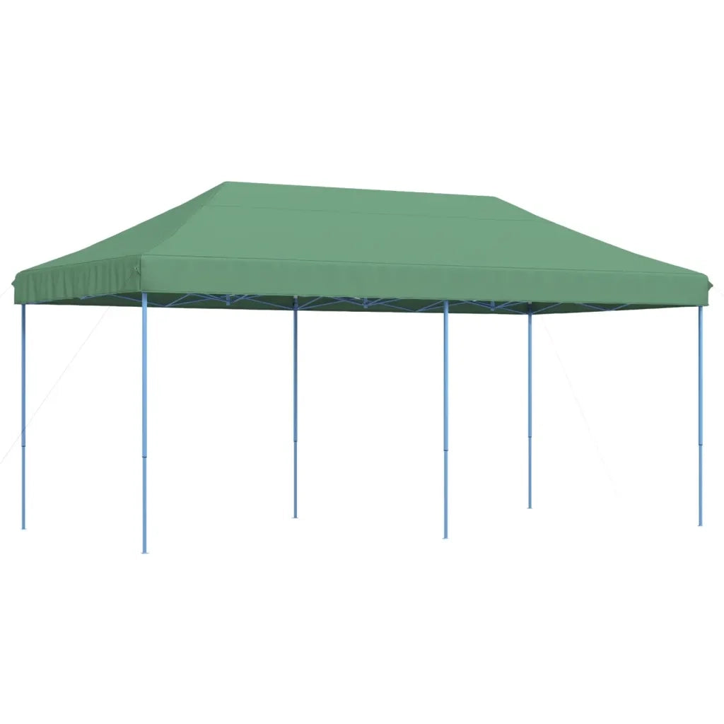 Tenda da Festa Pieghevole Pop-Up - Gazebo Verde 580x292x315 cm