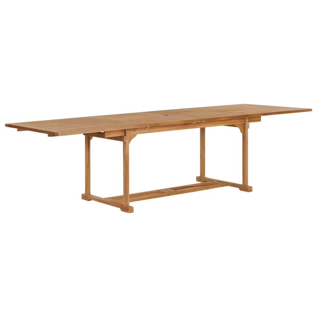 Set di mobili da giardino mobili da esterno 9 pezzi legno massello di teak 02_0018251