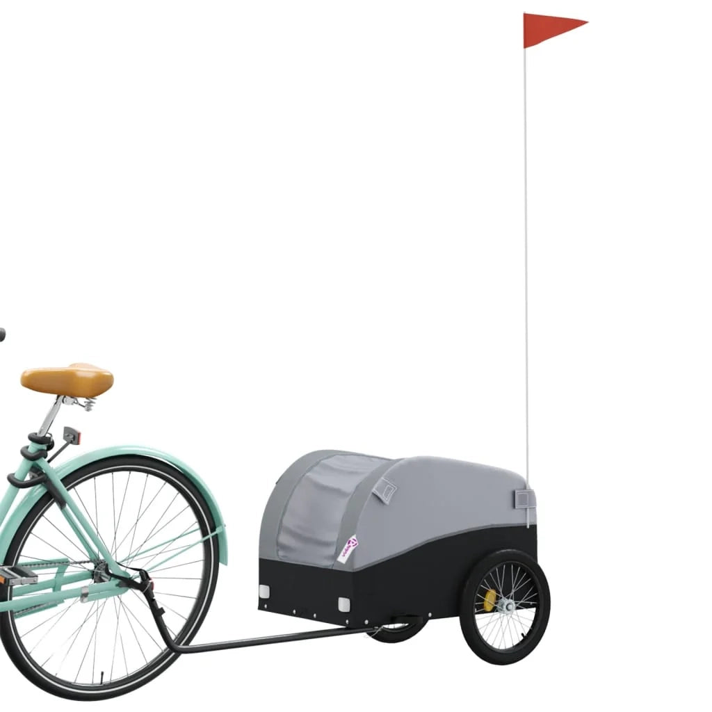 Rimorchio per trasporto biciclette 30 kg ghisa grigia 02_0044090