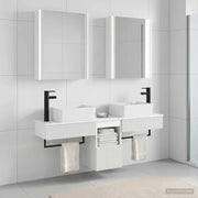 Set di Armadi da Bagno 5 pcs Bianco 53 x 15,5 x 70 cm 3406327