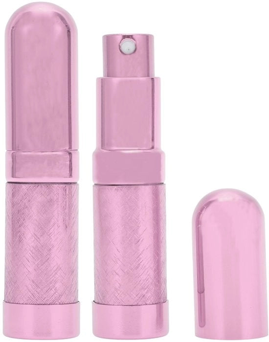 Doppio spray per profumo portatile - 2 pezzi - 6 ml - Mini flaconcino - Ideale per viaggi - Design compattibile - Nebulosa di profumo fine