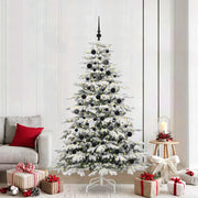 Albero di Natale Artificiale con Rami Pieghevoli Bianco 210 cm 3395650