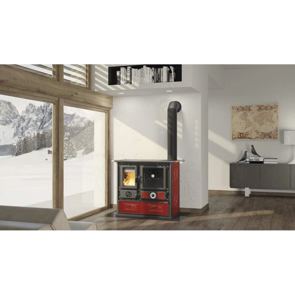 Termostufa a Legna Termorosa DSA 4.0 Maiolica Nordica