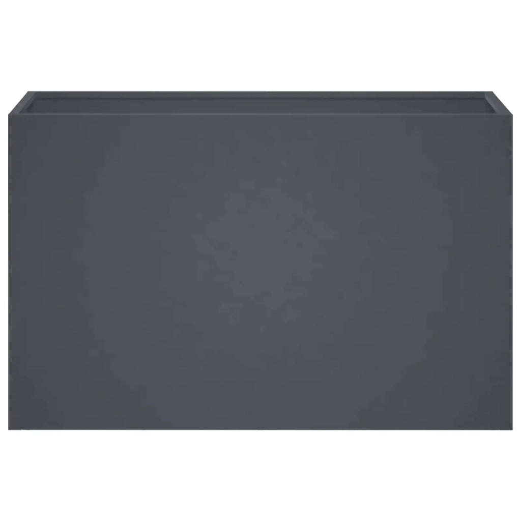 Vaso da giardino 2 pz Antracite 80 x 40 x 50 cm 8005713