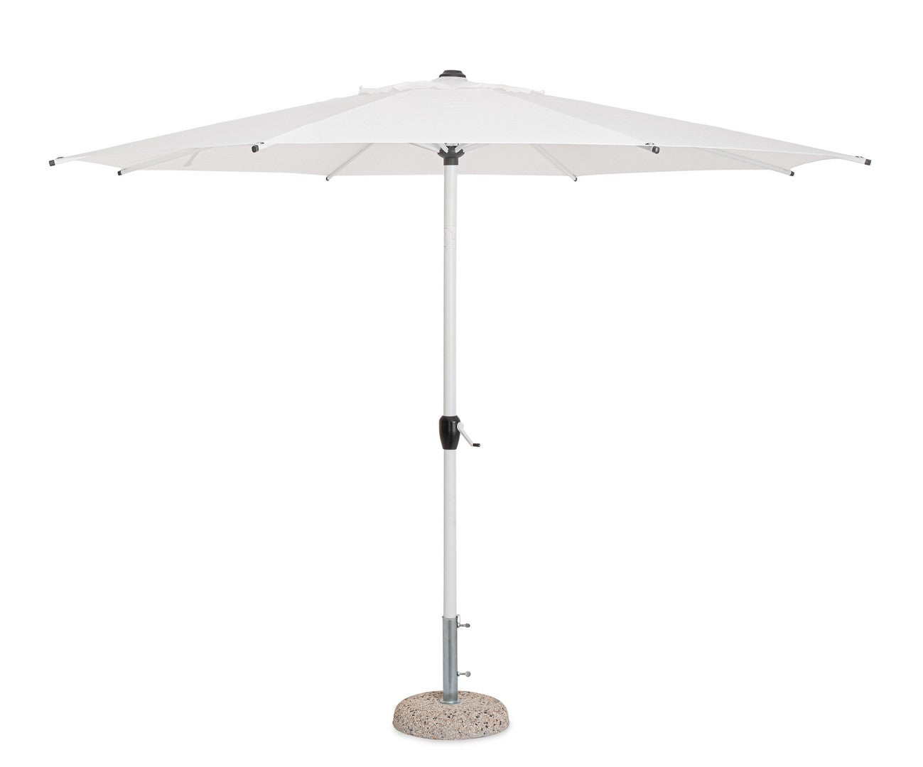 Ombrellone da Giardino Ø300x240 cm in Acciaio Rio Bianco