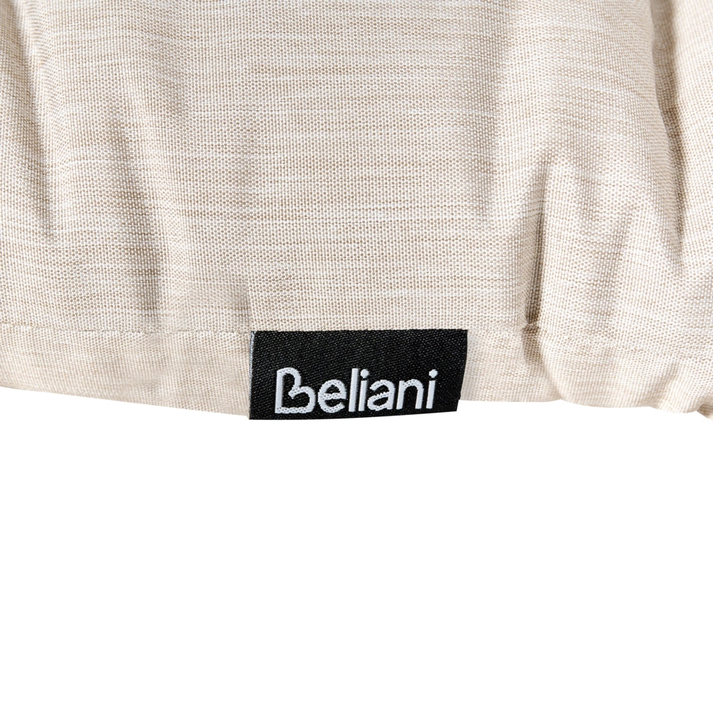 Cuscino per lettino prendisole con poggiatesta per lettino solare Resistente ai raggi UV beige esterno bordo piscina
