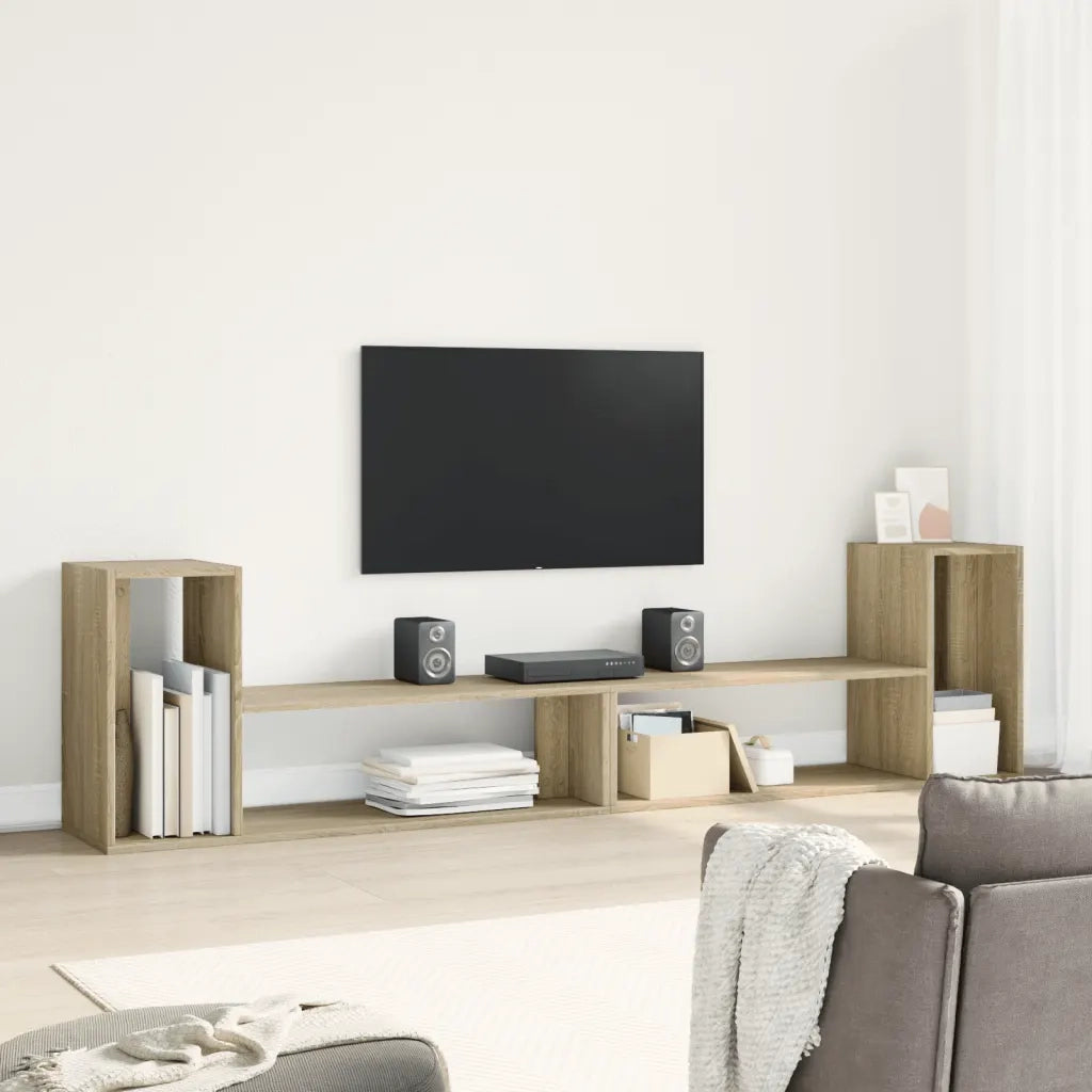 Mobili TV 2 pz Rovere Sonoma 100x30x50 cm in Legno Multistratocod mxl 92710