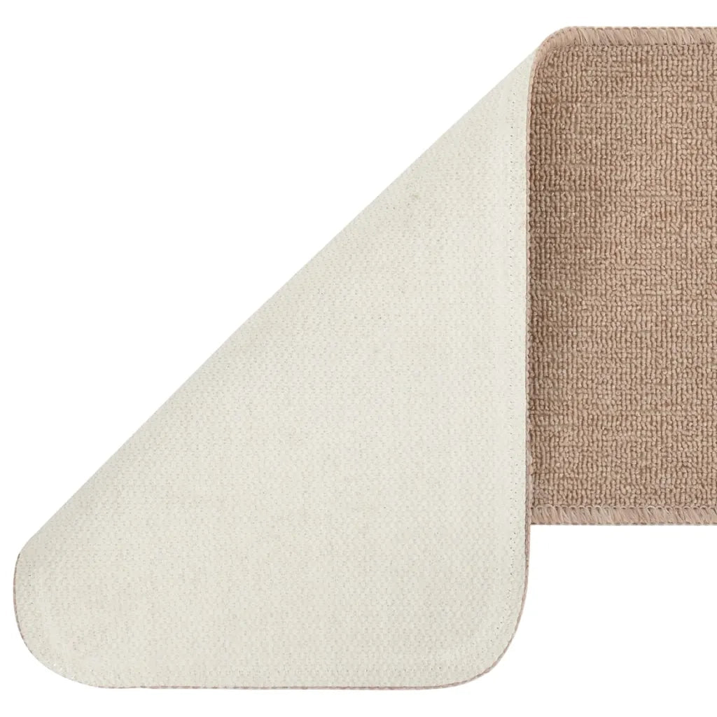 Tappetini Scale Antiscivolo 15 pz 75x20 cm Beige Rettangolari 340403