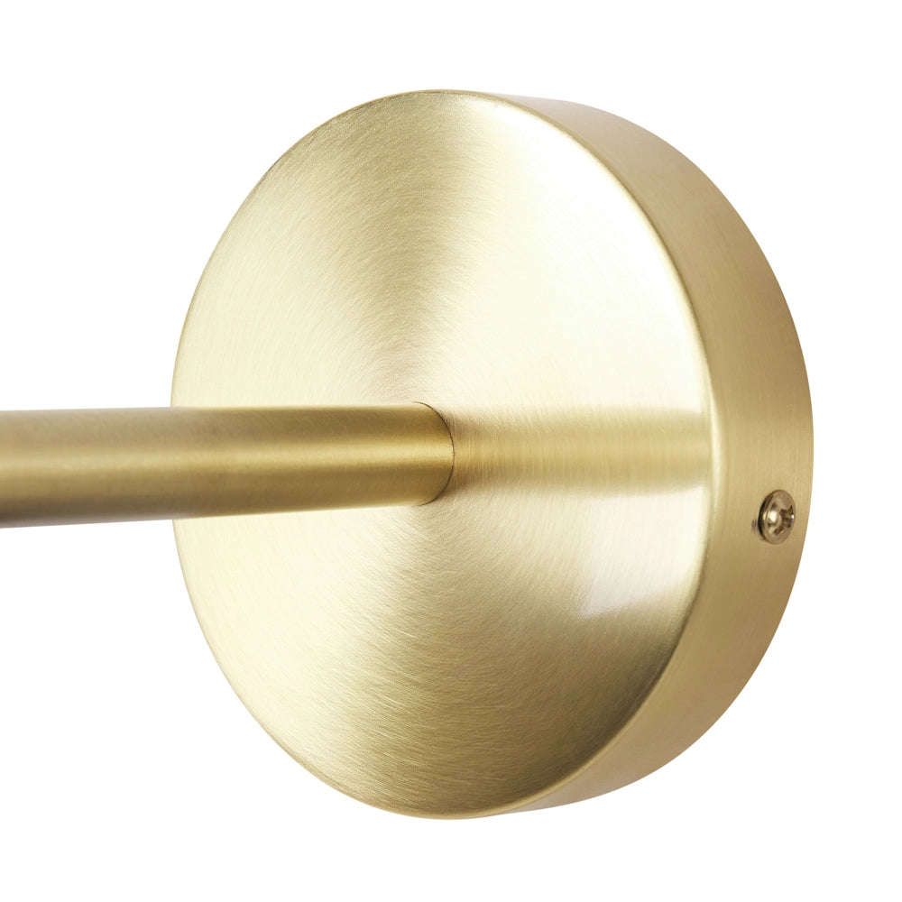 Lampada da parete moderna con base in metallo nero e paralume a cono camera da letto soggiorno glamour