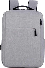 Zaino Anti Furto Borsa Laptop Unisex Grosso Grigio
