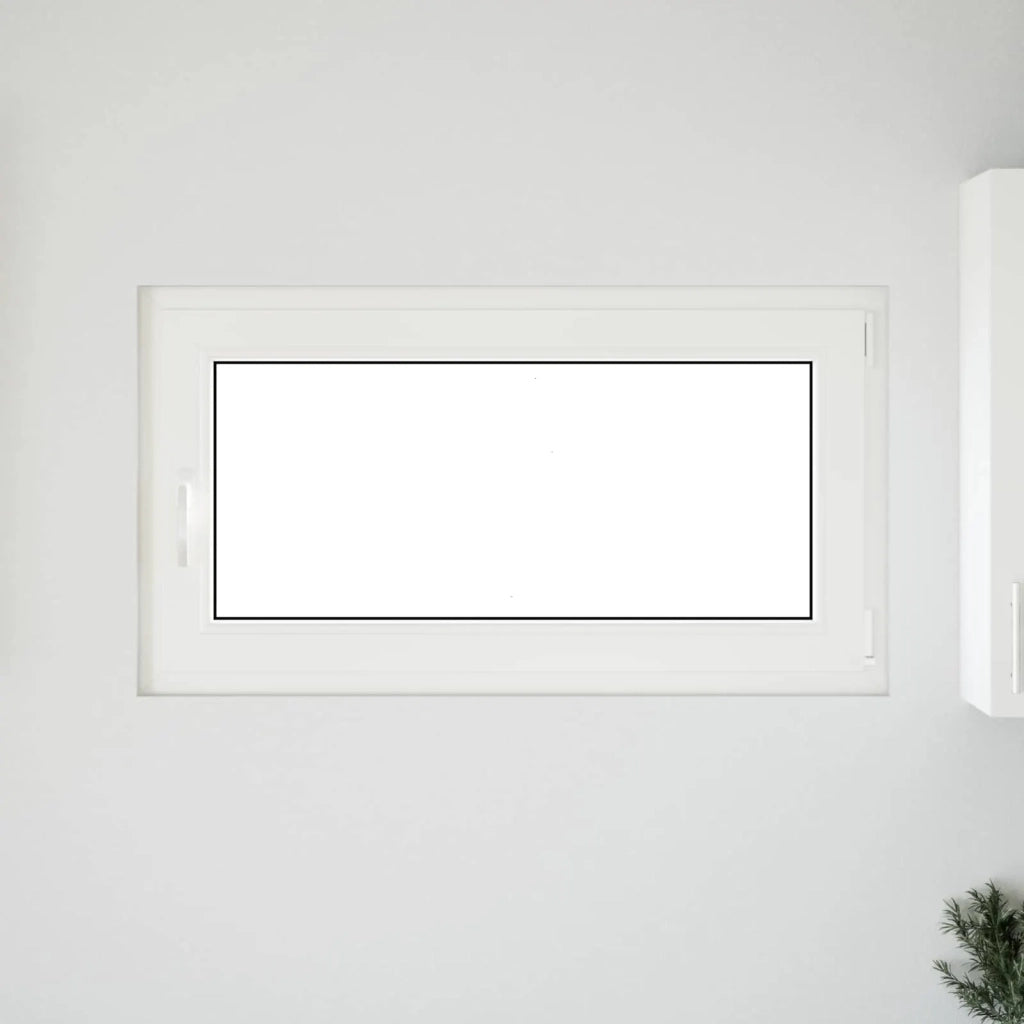 Finestra per Soffitta RISOR 110 x 70 cm PVC e Vetro Bianco CFW9414747