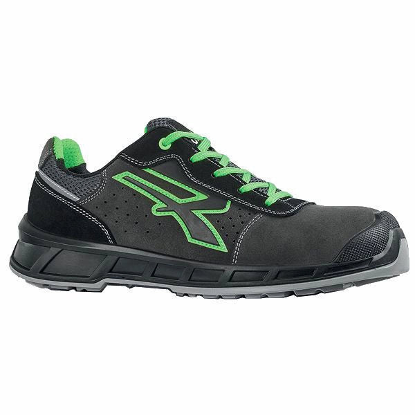 Upower Scarpe Taylor Grigio Verde Basse Numero 39 S1p