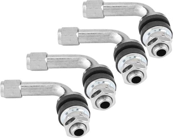 Stabilizzatori di ruota per pneumatici - 4 pezzi - pneumatici a 90 gradi - pneumatici per auto e moto - Qualità duratura.