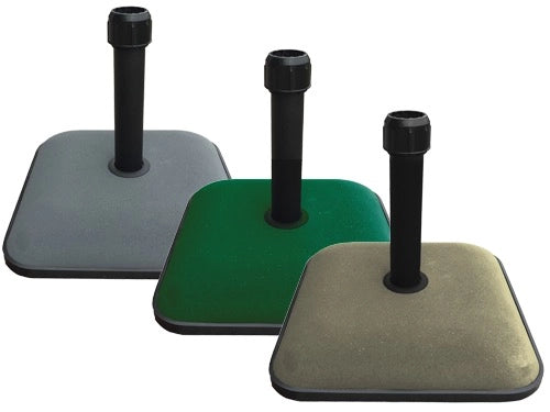 BASE PER OMBRELLONE KROMA 45X45 CM VERDE KG25