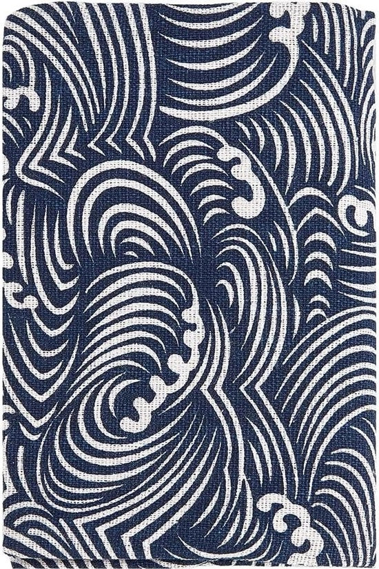 Copertina per libro A6 formato, disegno dell'oceano giapponese, golf, copertina lavabile, copertina rigida e morbida per studenti e appassionati di lettura in classe
