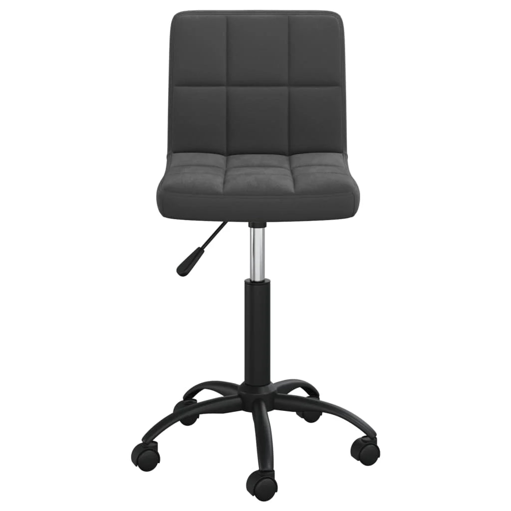 Sedia girevole da ufficio/sedia da studio/sedia per computer in velluto nero 02_0024165
