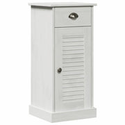 Mobiletto moderno per il bagno 37,5 x 34 x 80 cm con elegante cassetto in legno di pino marrone 02_0057908