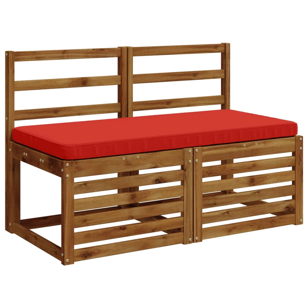 Cuscino per Panchina a 1 Pezzo VUGHT 100% Poliestere Rosso 951856
