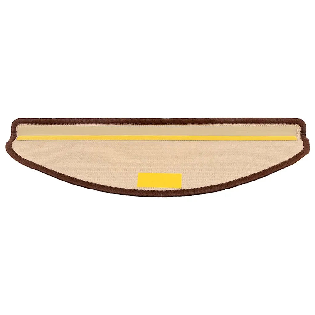 Tappetini per Scale Autoadesivi 10pz 65x21x4 cm Marroni