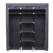 Mobile guardaroba 175 x 150 x 45 cm grigio 12_0003128