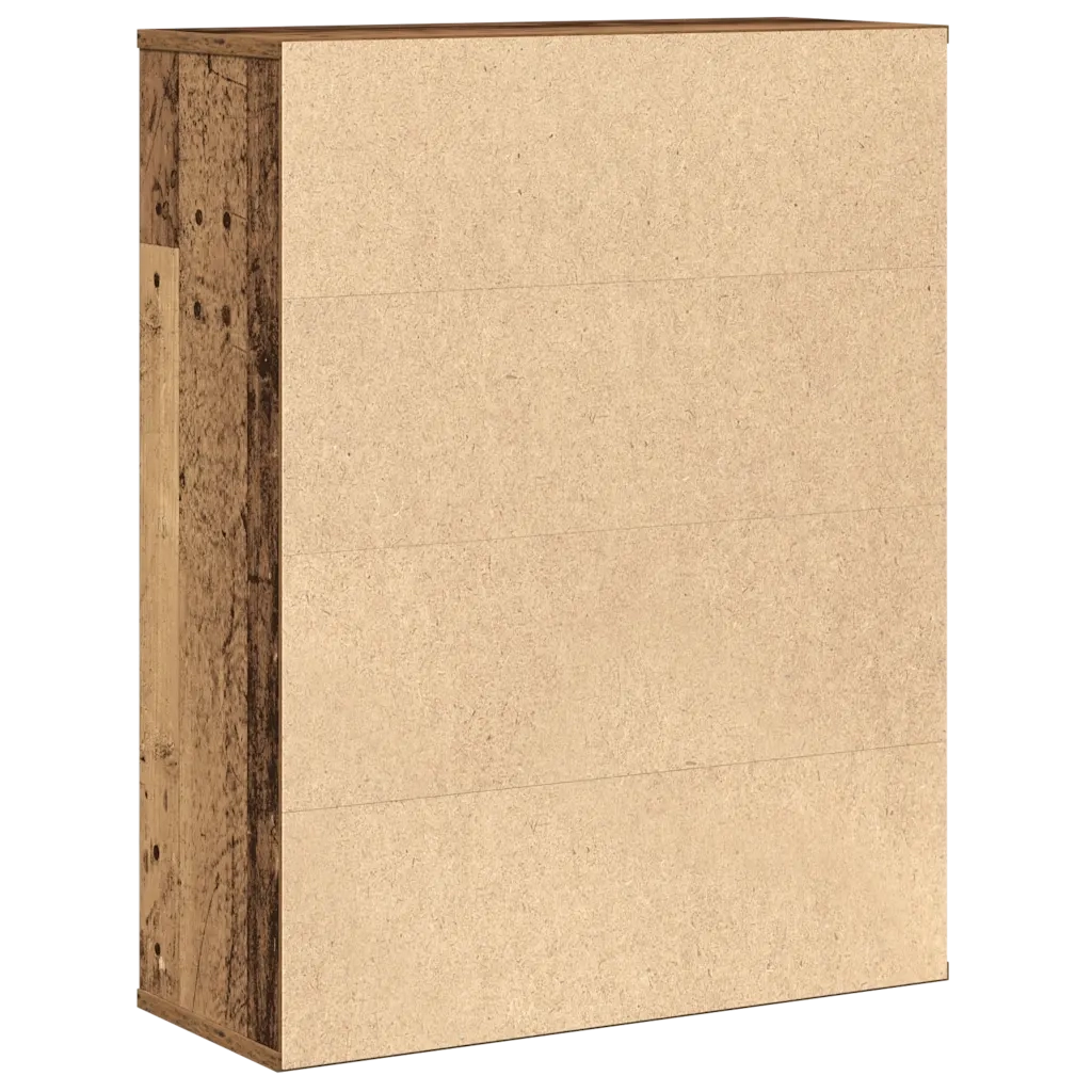 Libreria Legno Vecchio 60x24x76,5 cm in Legno Multistrato 860389