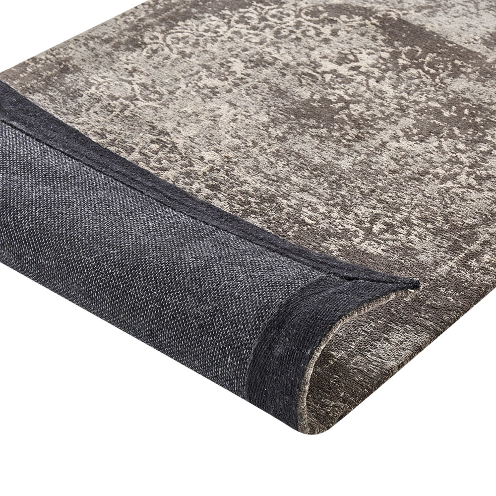 Tappeto tappetino Cotone Marrone Effetto 60 x 180 cm Oriental Vintage