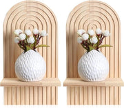 Wandrek in legno flottato per decorazione boho in stile naturale per soggiorno, camera da letto e camera dei bambini