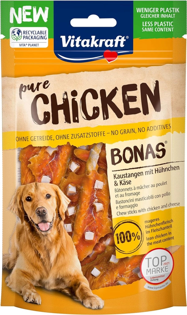 VITAKRAFT SPUNTINO CARNOSO PER CANI DI POLLO E FORMAGGIO DA 80 GR