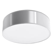 ARENA Lampada da soffitto di design arancione spagnolo grigio 35x35x11 cm 2x15W LED