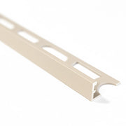 Profilo in alluminio verniciato a l per finitura parete proangle *** colore- beige - 132, confezione 1