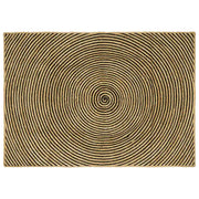 Tappeti per area Nero 140 x 200 cm Juta