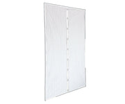 Zanzariera Magnetica riducibile Chiusura Magneti Porta Finestra Calamita 140x250 Colore Zanzariera: Bianca