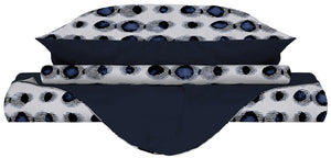 Copripiumino Singolo con Stampa sul Sacco e Federe Doubleface Optical