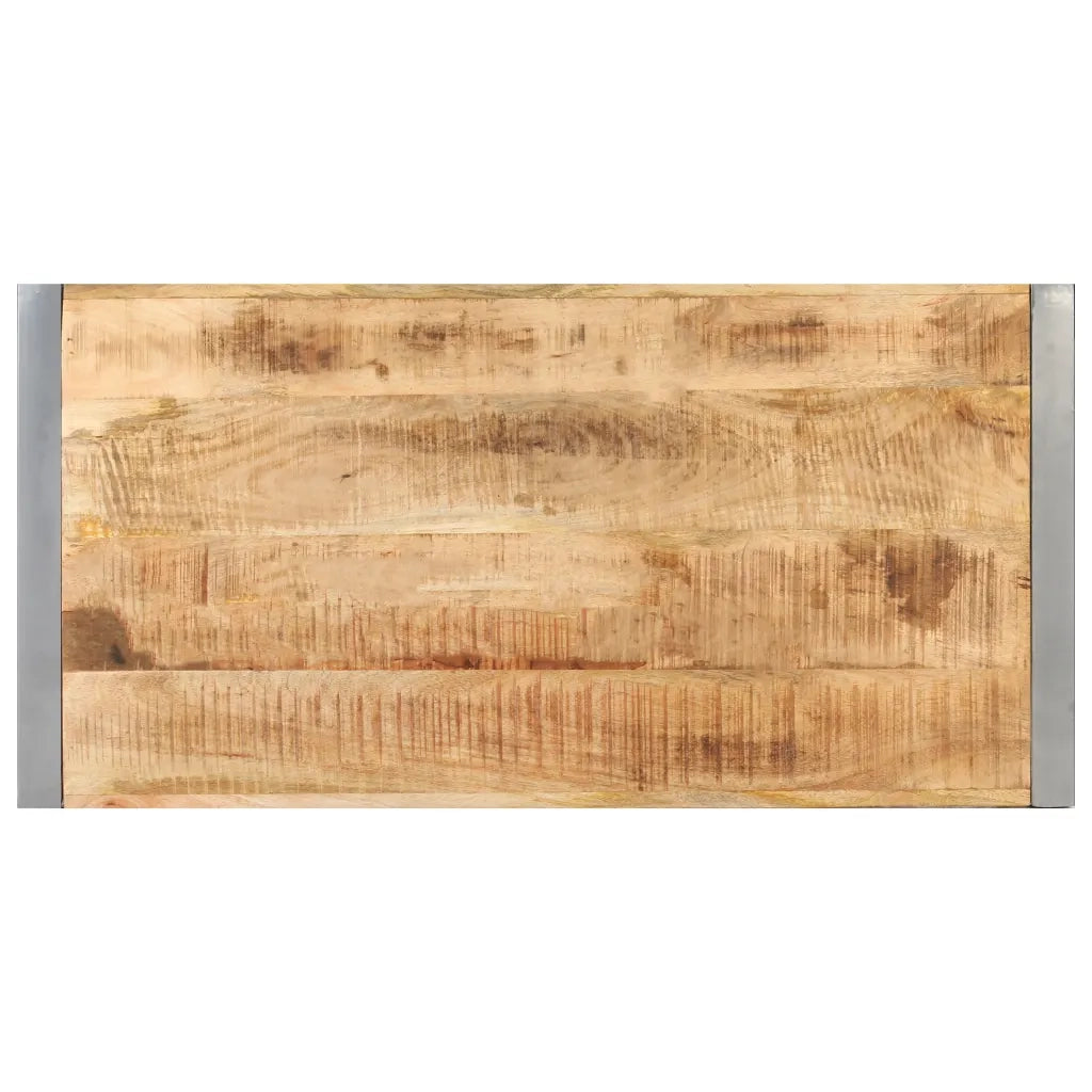 Tavolino da CaffÃ¨ 120x60x40 cm in Legno di Mango Grezzo cod mxl 21100