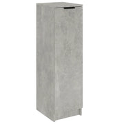 Scarpiera | Mobile per scarpe Grigio Cemento 30x35x100 cm in Legno Multistrato