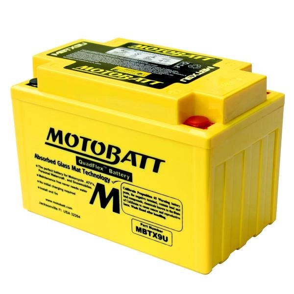 BATTERIA MOTOBATT AGM MBTX9U 12V 10Ah BQ031