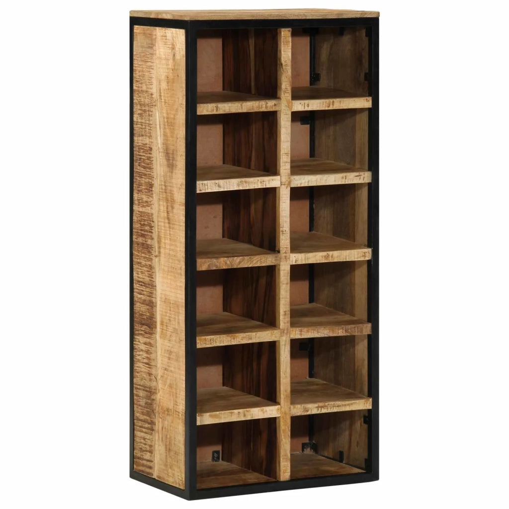 Mobile per scarpe con lo scaffale Marrone 50 x 30 x 110 cm 374092