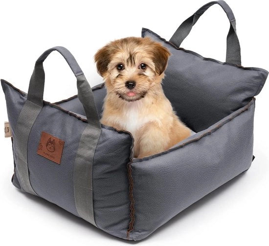Autostoel e Cuscino per Animali Domestici con Doppia Funzione