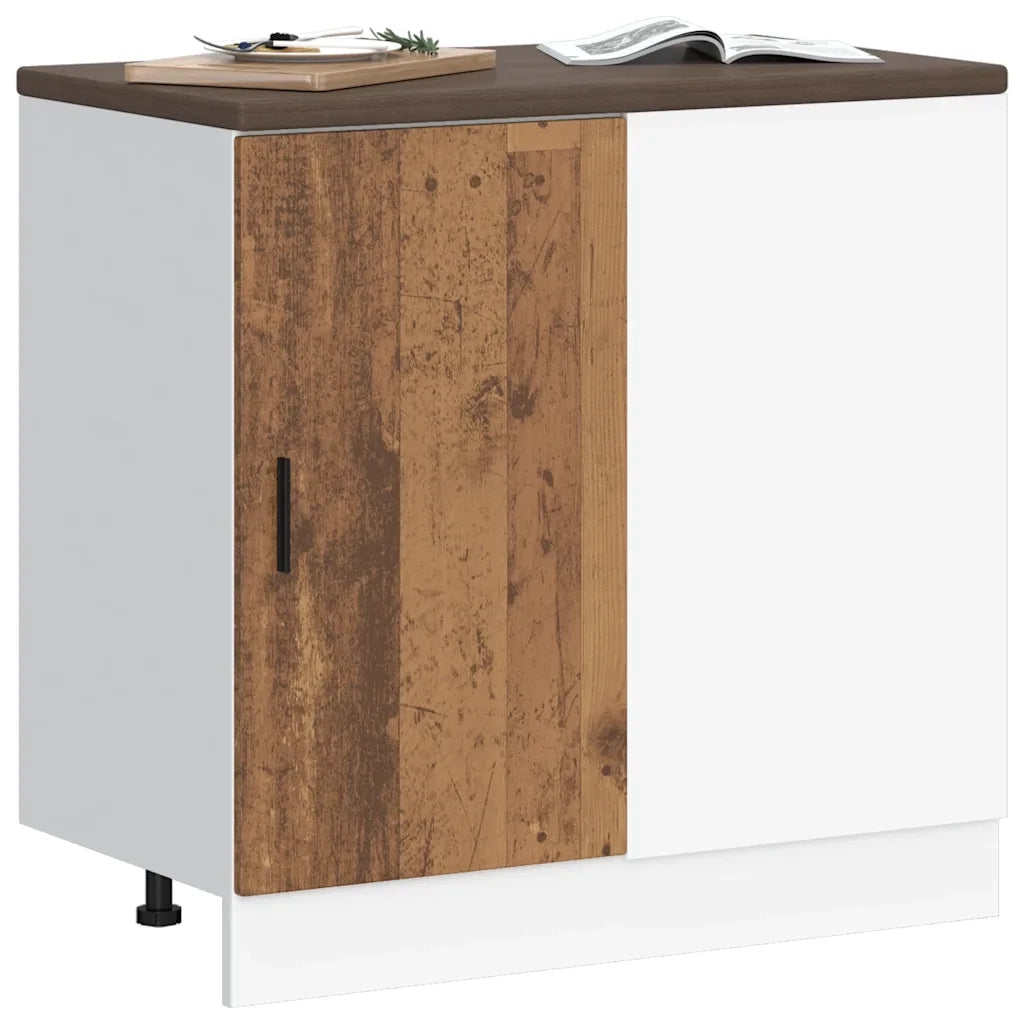 Mobile base da cucina Â“LyonÂ” Legno Antico in Legno Multistrato