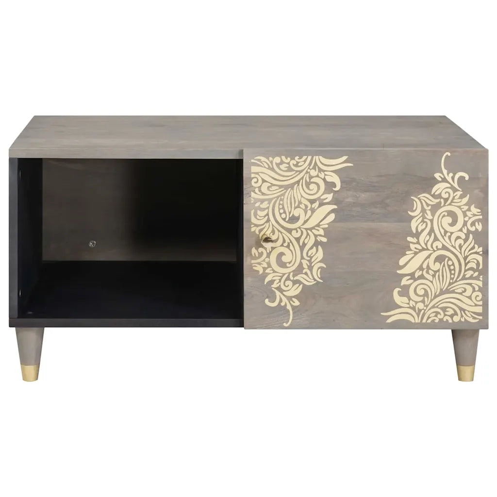 vidaXL Tavolino da salotto Grigio 80 x 50 x 40 cm