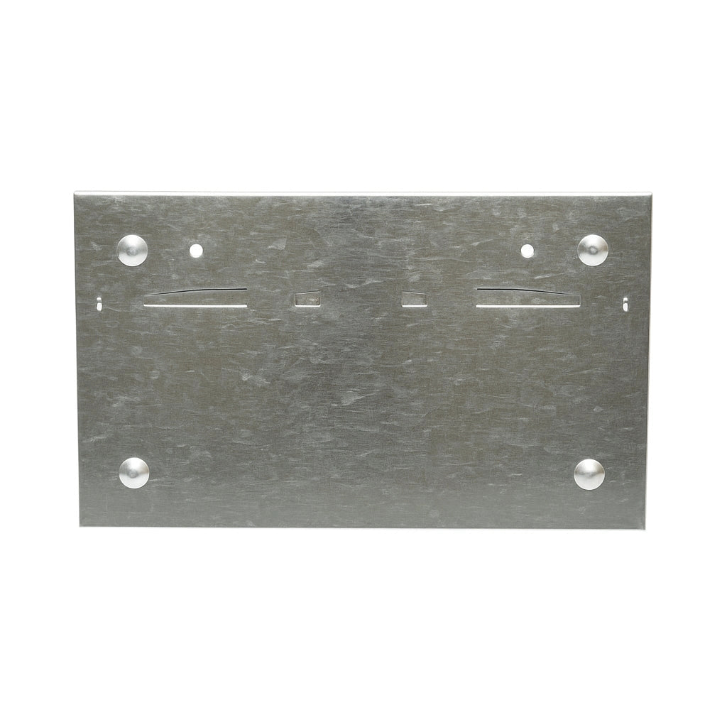 Trappola per topi professionale in metallo zincato, dimensioni 26,2x16,2x6 cm