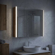 Mobiletto per specchio da bagno Legno vecchio