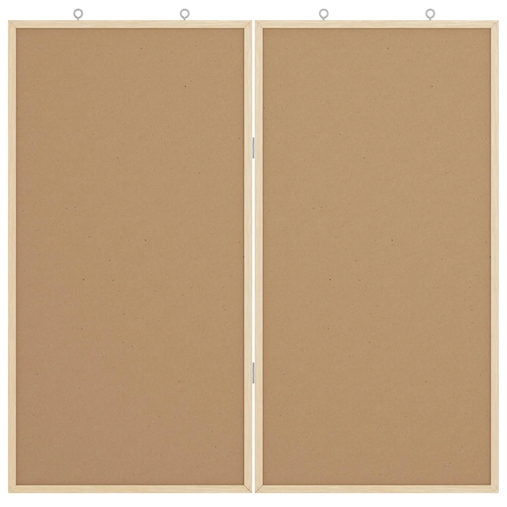 Bacheca degli Annunci Marrone 80 x 80 x 1.4 cm CFW1382896